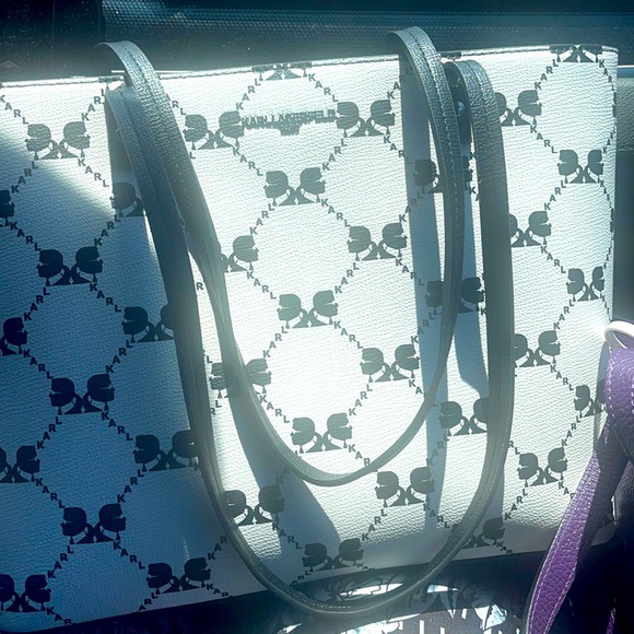 Karl Lagerfeld Handbags - Karl Lagerfeld Black & White handbag 👜